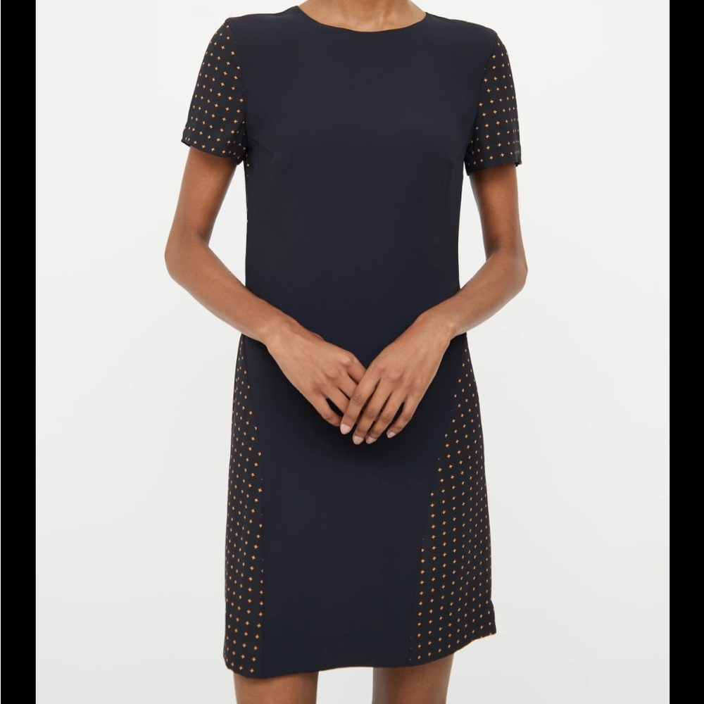 McQ by‎ Alexander McQueen printed mod mini dress sz S